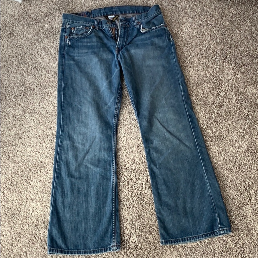 31” x 30” Lucky Brand Relaxed Bootcut Jeans